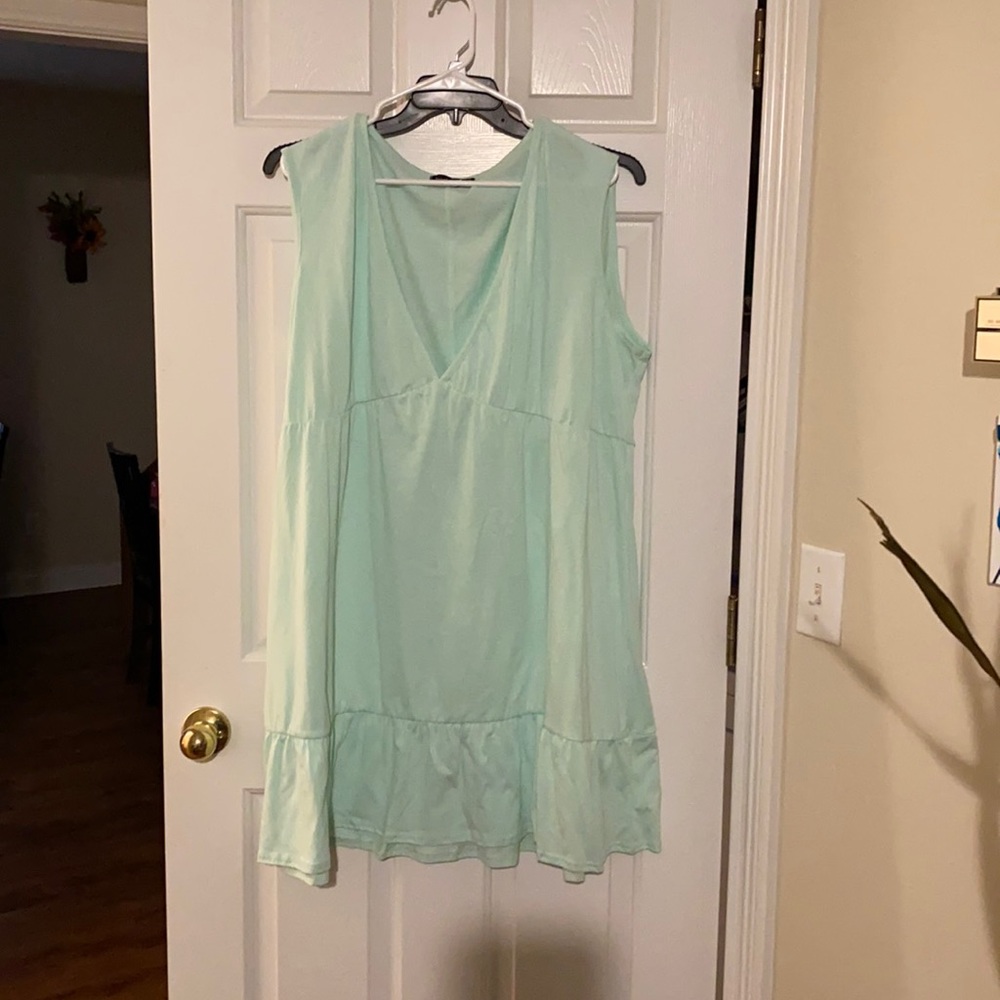 Plus size mini dress from boohoo